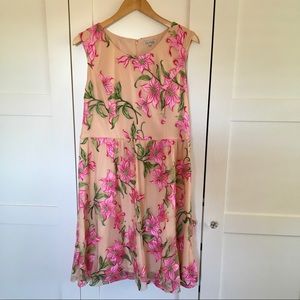 🌸 ModCloth Floral Embroidery Dress 🌸NWOT Size XL